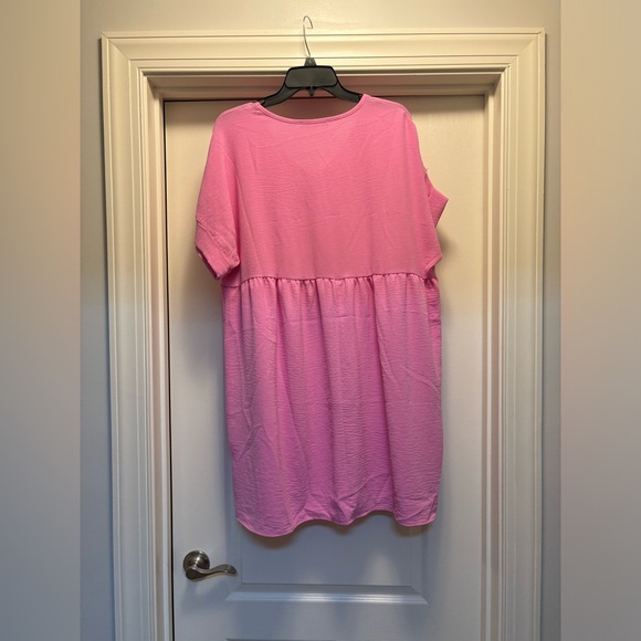 Brand New V-Neck Flowy Babydoll Dress - Picture 3 of 7